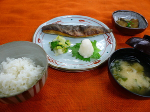 6月6日　ホッケの利休焼き.JPG